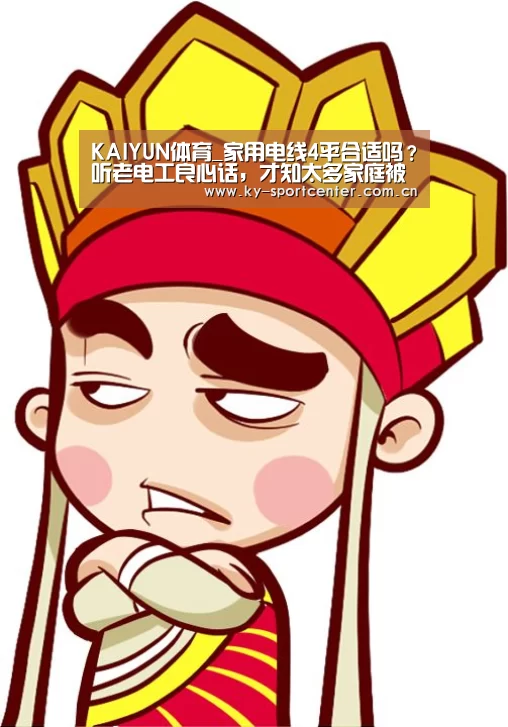 KAIYUN体育_家用电线4平合适吗?听老电工良心话,才知太多家庭被坑了(图4) 开云体育官网